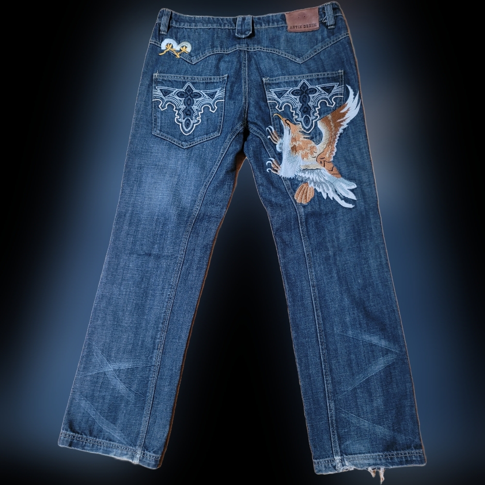 Antik Blue Denim Jeans - Picture 13 of 13